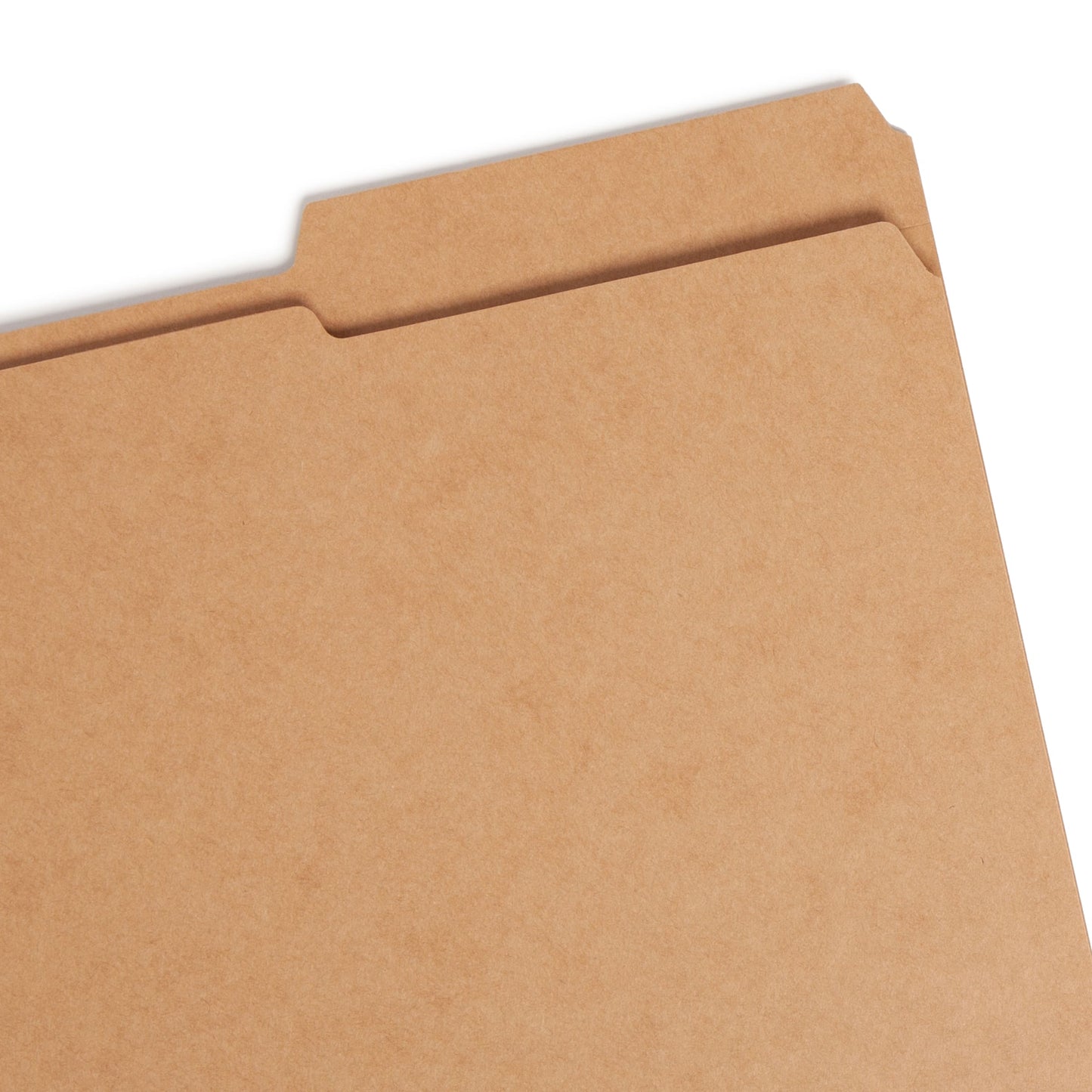 Reinforced Tab File Folders, 2/5-Cut Guide Height Right Tab, Kraft Color, Letter Size, Set of 100, 086486107860