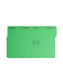 WaterShed®/CutLess® Reinforced Tab Fastener File Folders, Green Color, Letter Size, 086486121422