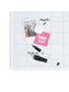 Contempo Frame Dry Erase Calendar Board, Contempo, White, White, 1" x 1", 2' or smaller, White, 1" X 1" Size, Set of 1, 812296022600
