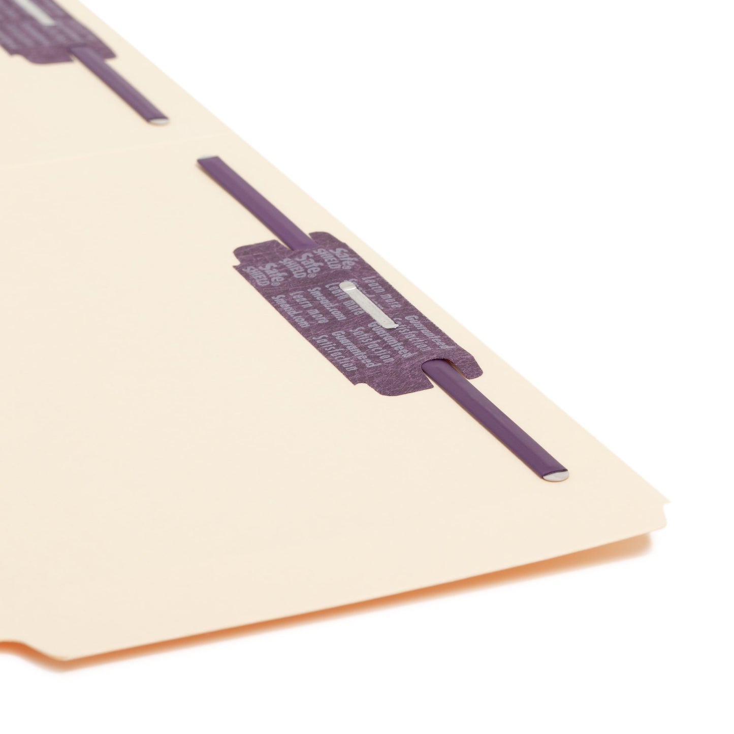 SafeSHIELD® Reinforced Tab Fastener File Folders, Manila Color, Legal Size, Set of 50, 086486195553