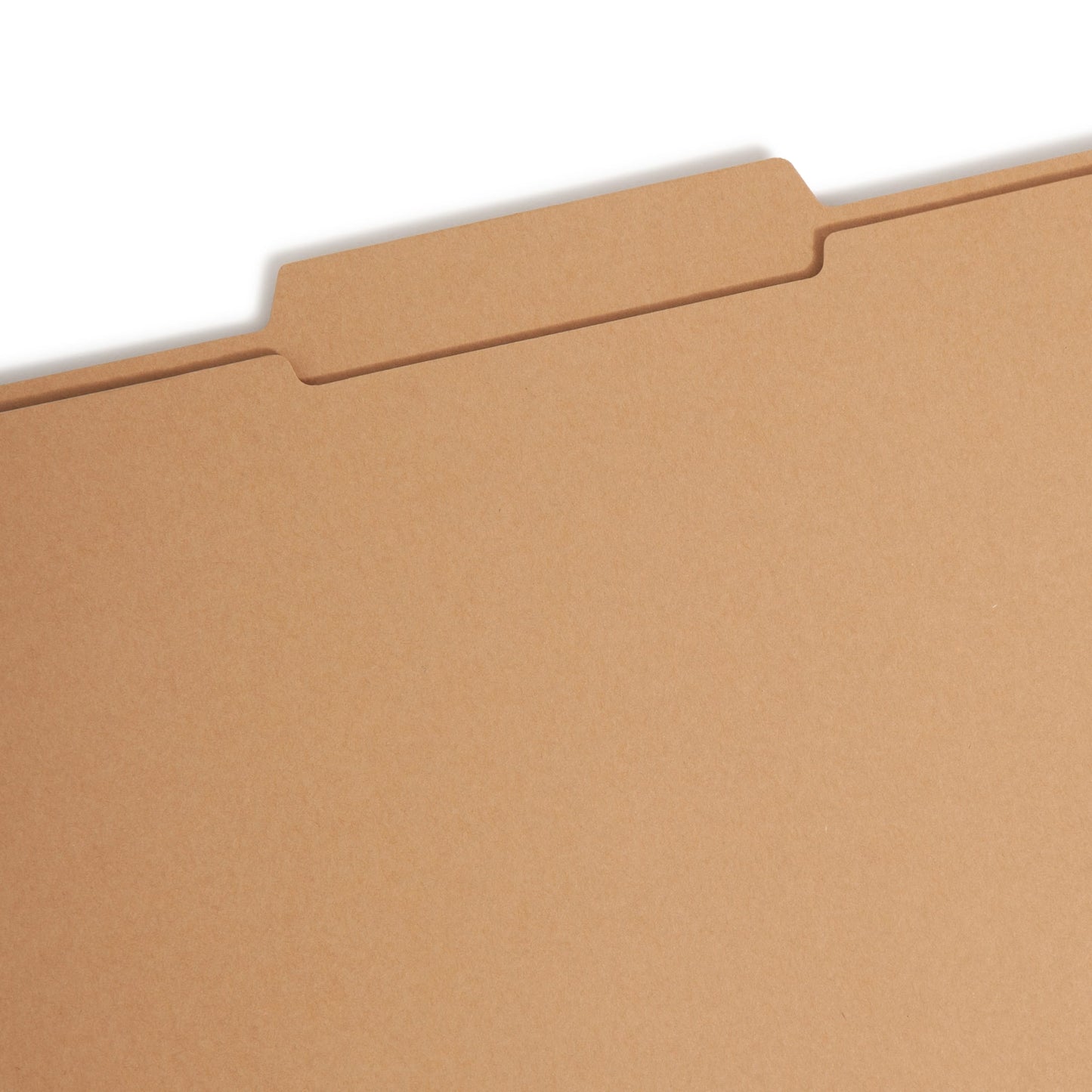 Reinforced Tab Fastener File Folders, 2/5-Cut Right of Center Tab, Kraft Color, Legal Size, Set of 50, 086486198806