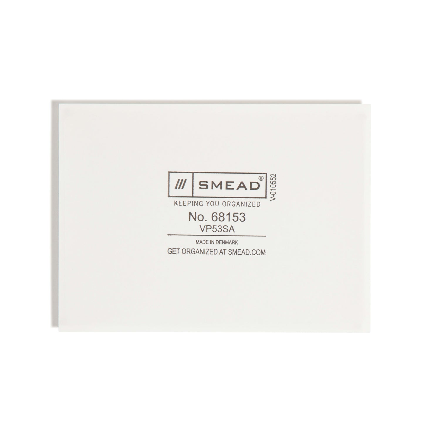 Self-Adhesive Poly Pockets, Clear Color, 5" X 3" Size, Set of 100, 086486681537