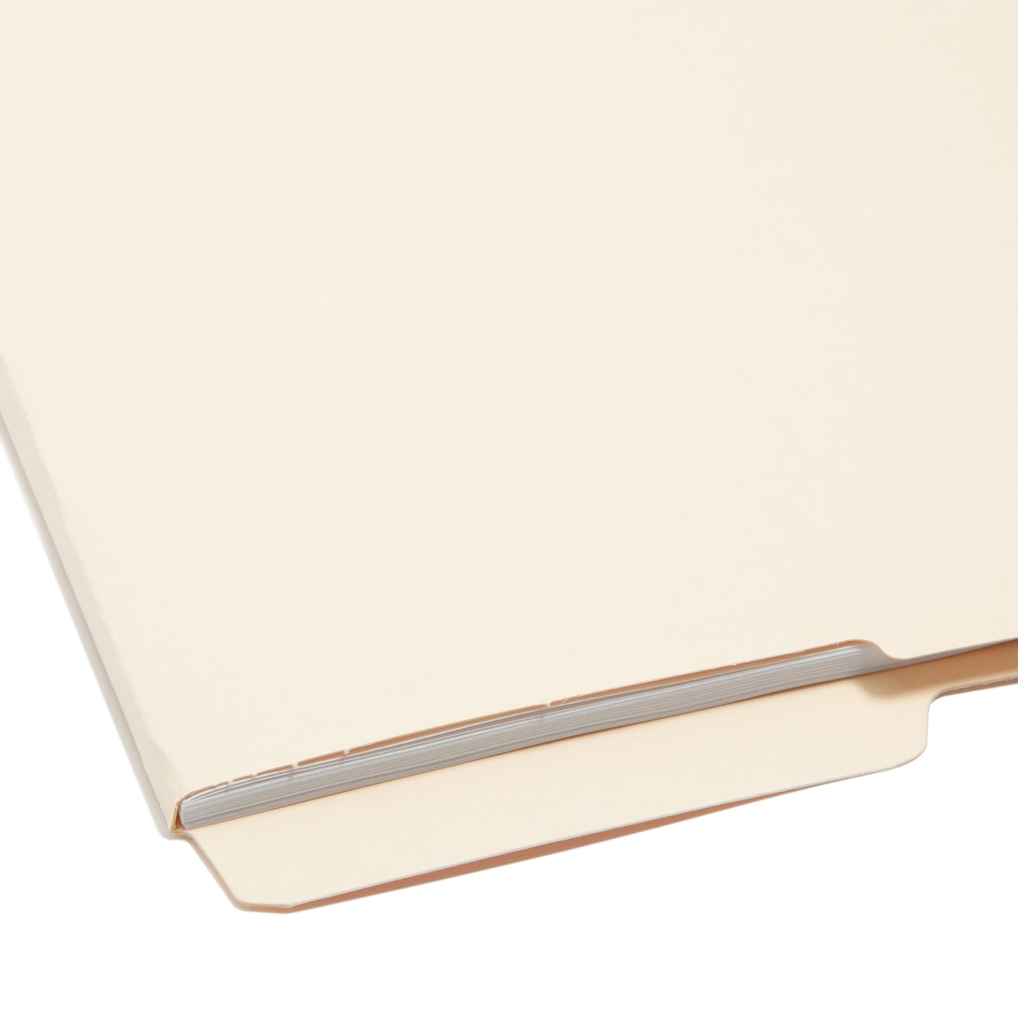 Shelf-Master® Reinforced Tab End Tab File Folders, 1/2-Cut Tab, Bottom Position, Manila Color, Letter Size, Set of 100, 086486241281