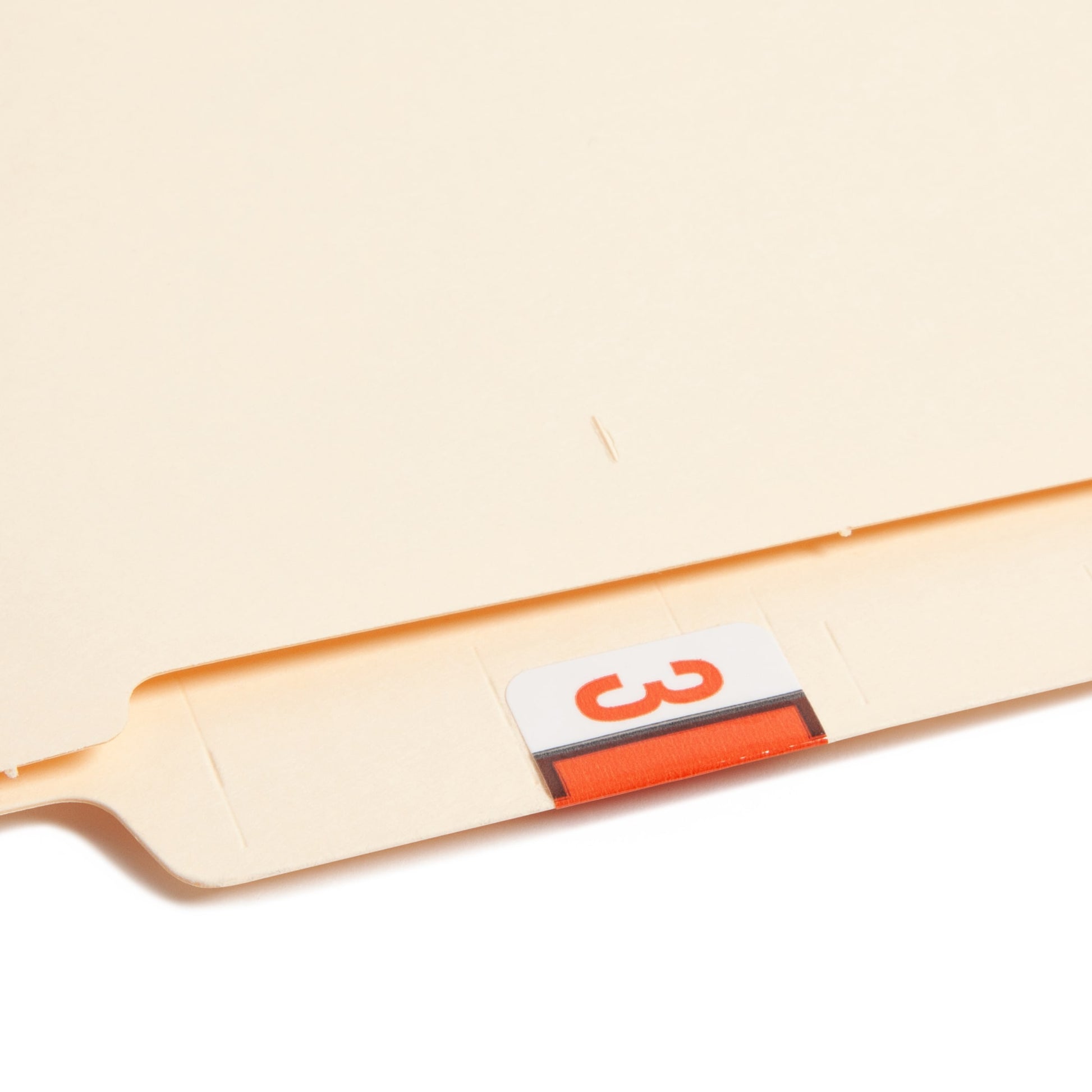 BCCRN Bar Style Color-Coded Numeric Labels, 0-9 Rolls, Dark Orange Color, 1-1/4" X 1" Size, Set of 50, 086486673730