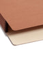 Redrope File Pockets, Straight-Cut Tab, 5-1/4 inch Expansion, Redrope Color, Legal Size, Set of 10, 30086486742345