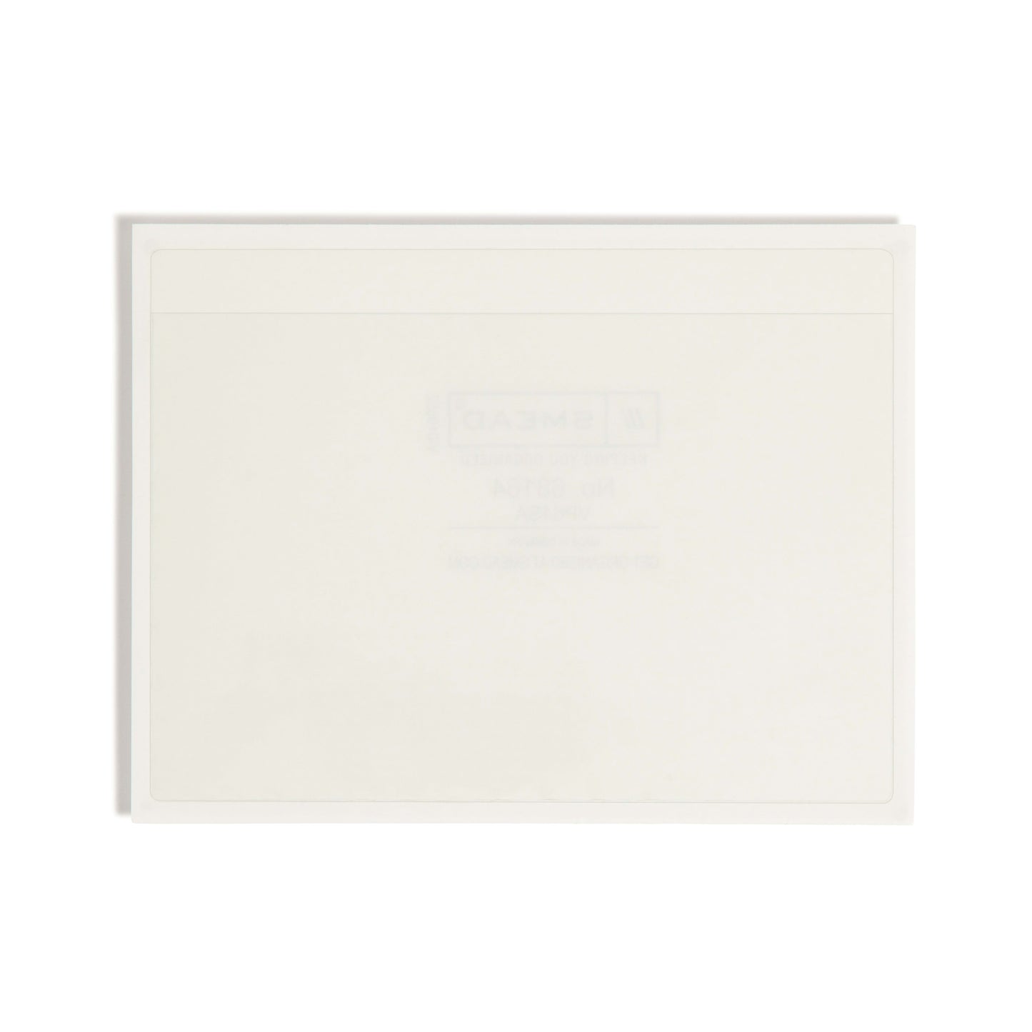 Self-Adhesive Poly Pockets, Clear Color, 6" X 4" Size, Set of 100, 086486681643