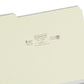 Pressboard File Folder, 1 inch Expansion, 1/3-Cut Tab, Gray/Green Color, Letter Size, Set of 25, 086486132305