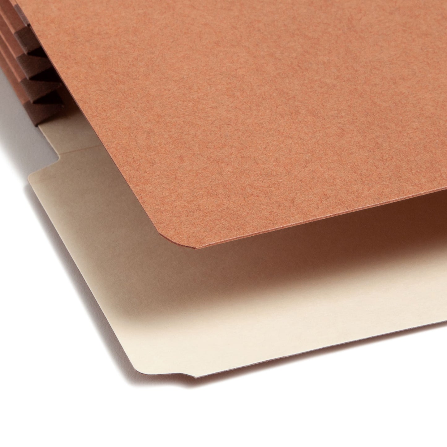 Reinforced End Tab File Pockets, 4 inch High Tab, 3-1/2 inch Expansion, Redrope Color, Letter Size, Set of 10, 30086486736245