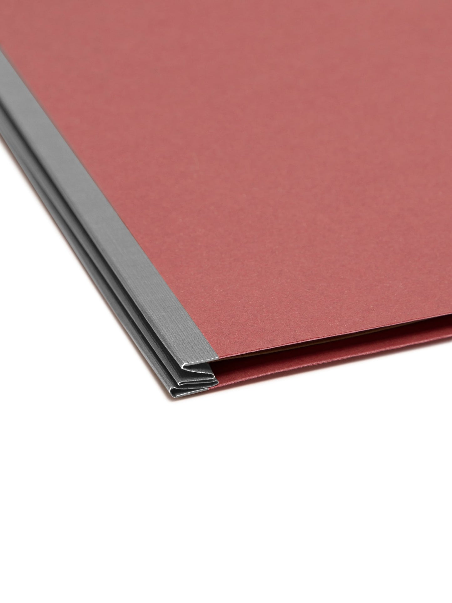 100% Recycled Value Pressboard Colored Classification Folders, 2/5 Cut Tab, 2 inch Expansion, 1 Divider, Red Color, Letter Size, Set of 0, 30086486211827