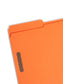Reinforced Tab Fastener File Folders, 1/3-Cut Tab, 2 FastenersReinforced Tab Fastener File Folders, 1/3 Cut, Orange, Legal, Orange, Legal Size, Set of 50, 086486175401