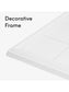 Decor Frame Dry Erase Calendar Board, White, White, 30" x 20", 3 x 2, White, 30" X 20" Size, Set of 1, 817894020751