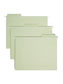 Erasable FasTab® Hanging File Folders, Moss Green Color, Letter Size, Set of 20, 086486640329