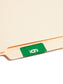 DCC Color-Coded Numeric Labels - Rolls, Green Color, 1-1/2" X 1-1/2" Size, Set of 1, 086486674263