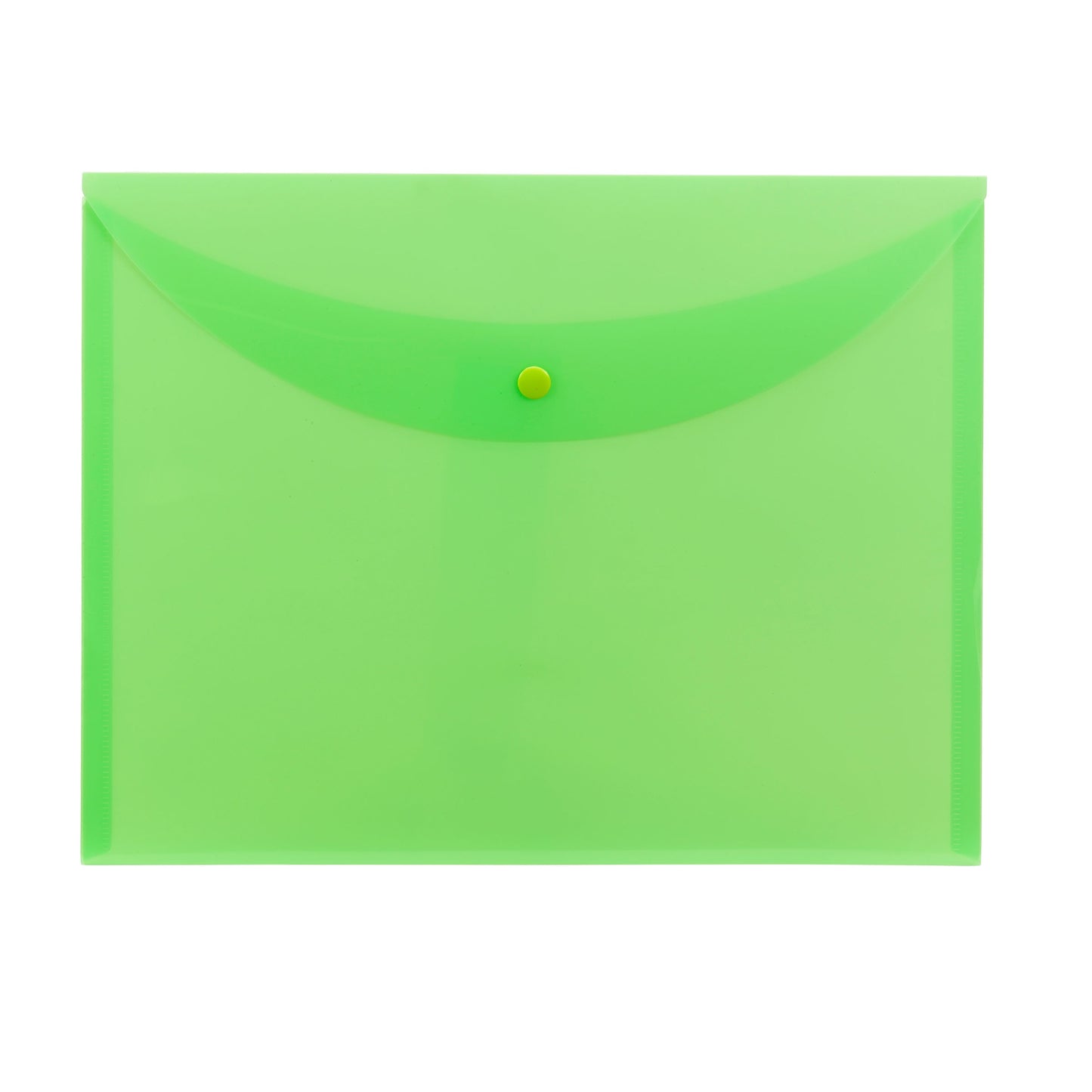 Poly Document Holders, Green Color, Letter Size, Set of 10, 086486896832