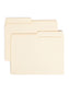 Standard File Folders, 1/2-Cut Tab, Manila Color, Letter Size, Set of 100, 086486103206