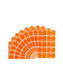 AlphaZ® ACCS Color Coded Alphabetic Labels - Sheets, Orange Color, 1" X 1-5/8" Size, Set of 1, 086486671767