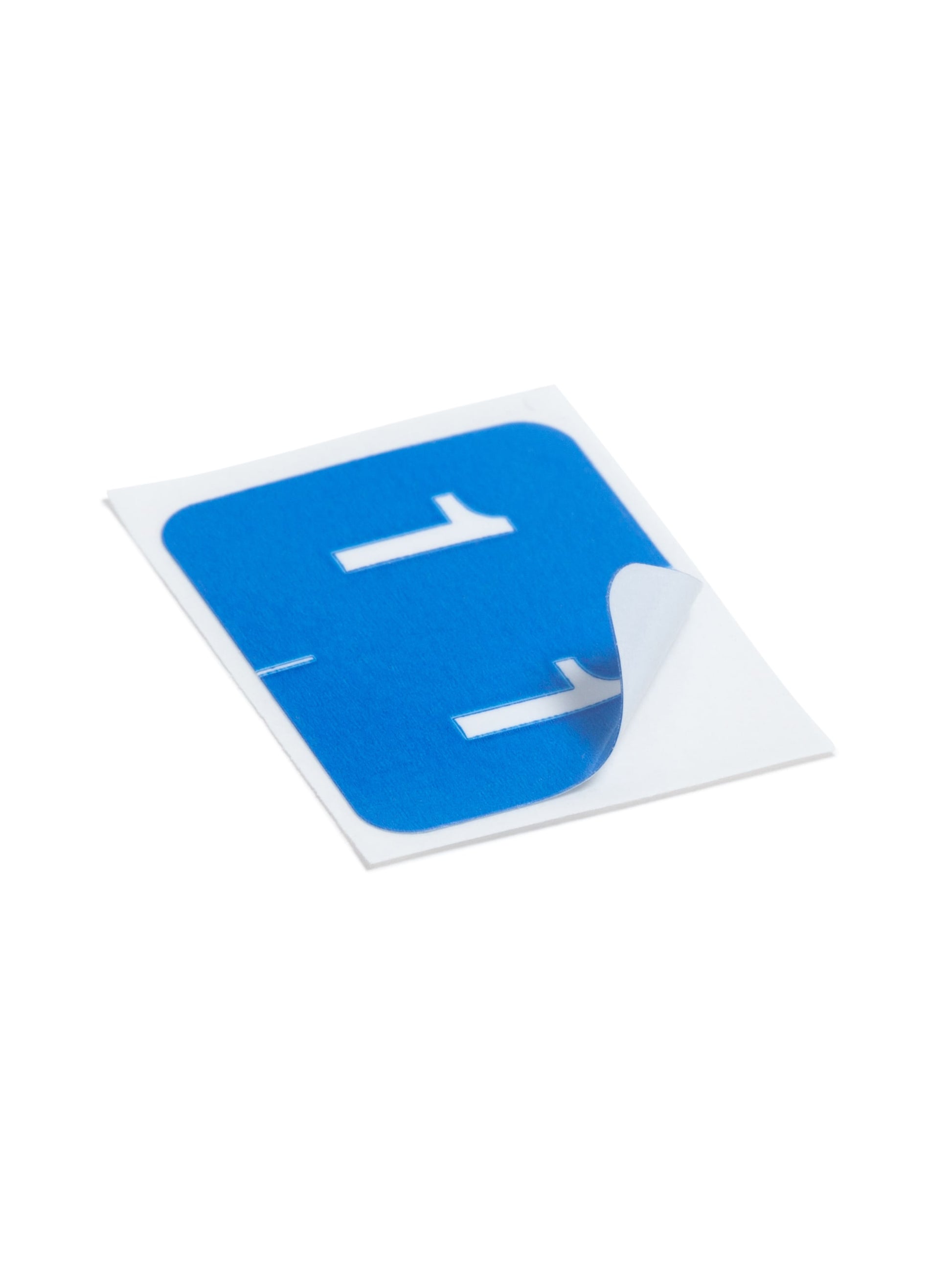 DCCRN Color-Coded Numeric Labels - Rolls, Light Blue Color, 1-1/4" X 1" Size, Set of 50, 086486673419