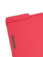 Reinforced Tab Fastener File Folders, 1/3-Cut Tab, 2 FastenersReinforced Tab Fastener File Folders, 1/3 Cut, Red, Legal, Red, Legal Size, Set of 50, 086486177405