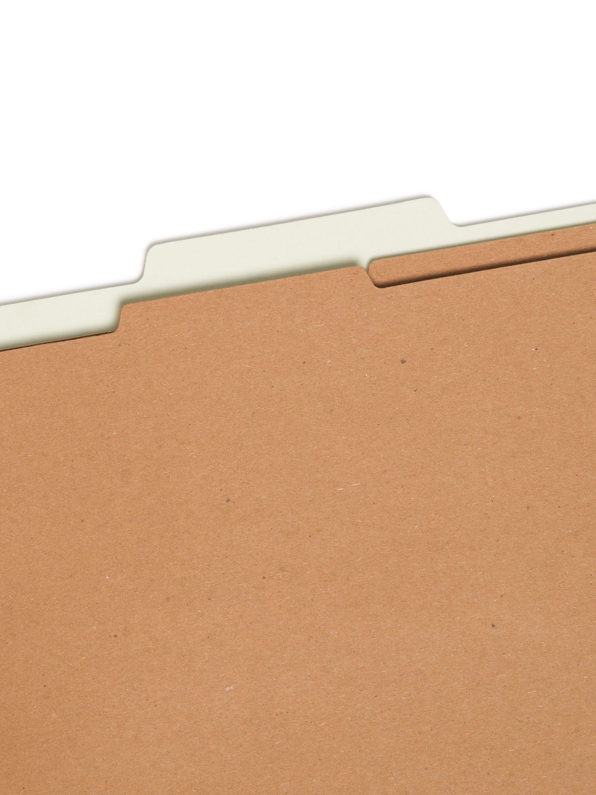 100% Recycled Value Pressboard Classification Folders, 2 Dividers, 2 inch Expansion, 2/5-Cut Tab, 2 Fasteners, Gray/Green Color, Legal Size, Set of 10, 30086486211889