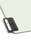 100% Recycled End Tab Pressboard Extra-Wide Filing Guides with Metal Tabs, A-Z, Gray/Green Color, Extra Wide Letter Size, Set of 25, 086486616768