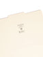 Standard File Folders, 1/3-Cut Center Tab, Manila Color, Legal Size, Set of 100, 086486153324