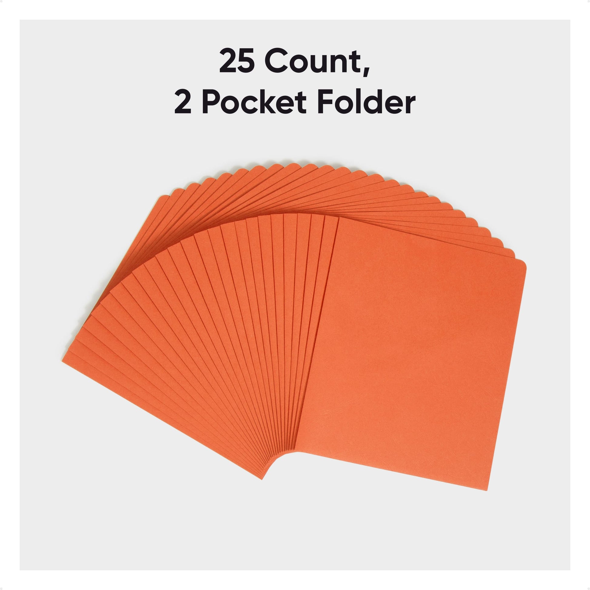 Orange Color, Letter Size, Set of 25, 30086486878587