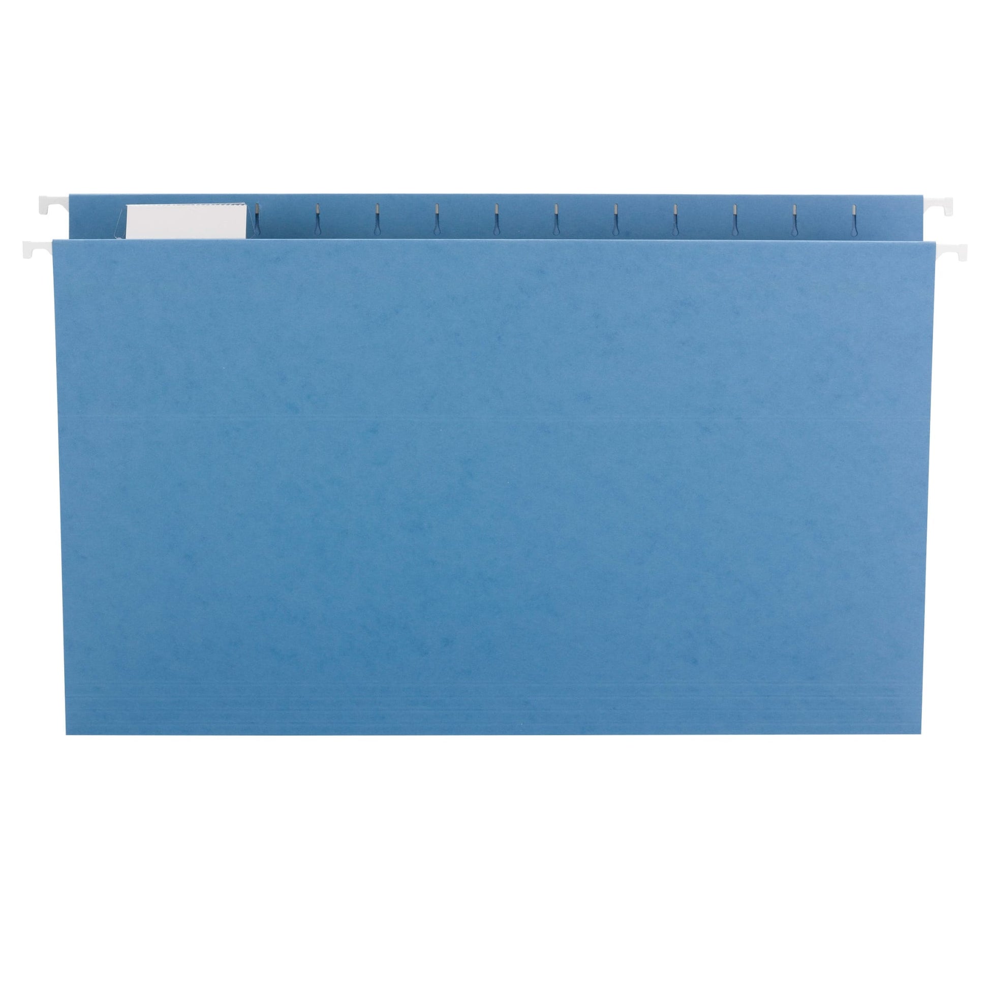 Standard Hanging File Folders with 1/5-Cut Tabs, Blue Color, Legal Size, Set of 25, 086486641609