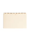 Pressboard Mortgage File Folder Dividers, Manila Color, Legal Size, Set of 0, 30086486782785