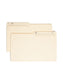 Reversible Printed Tab File Folders, 1/2-Cut Tab, 9 1/2 pt., Manila Color, Legal Size, Set of 100, 086486151450