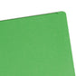 End Tab Classification File Folders, Straight-Cut Tab, 2 inch Expansion, 2 Dividers, Green Color, Letter Size, Set of 10, 30086486268371