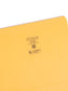 Reinforced Tab File Folders, Straight-Cut Tab, Gold Color, Letter Size, Set of 100, 086486122108