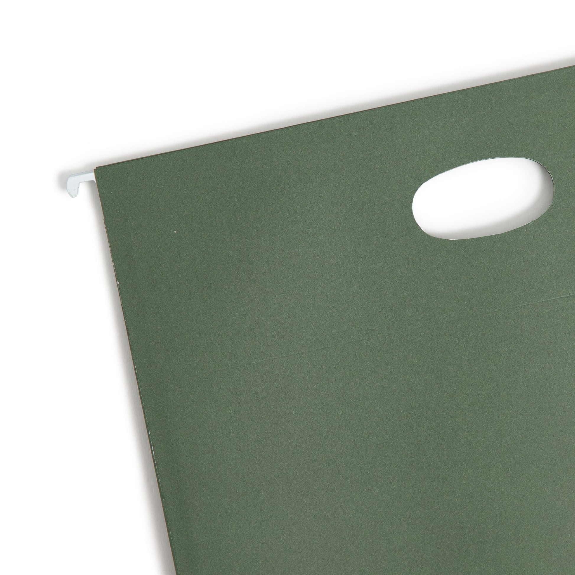Hanging File Pockets, 1.75" Expansion, Standard Green Color, Letter Size, Set of 25, 086486642187