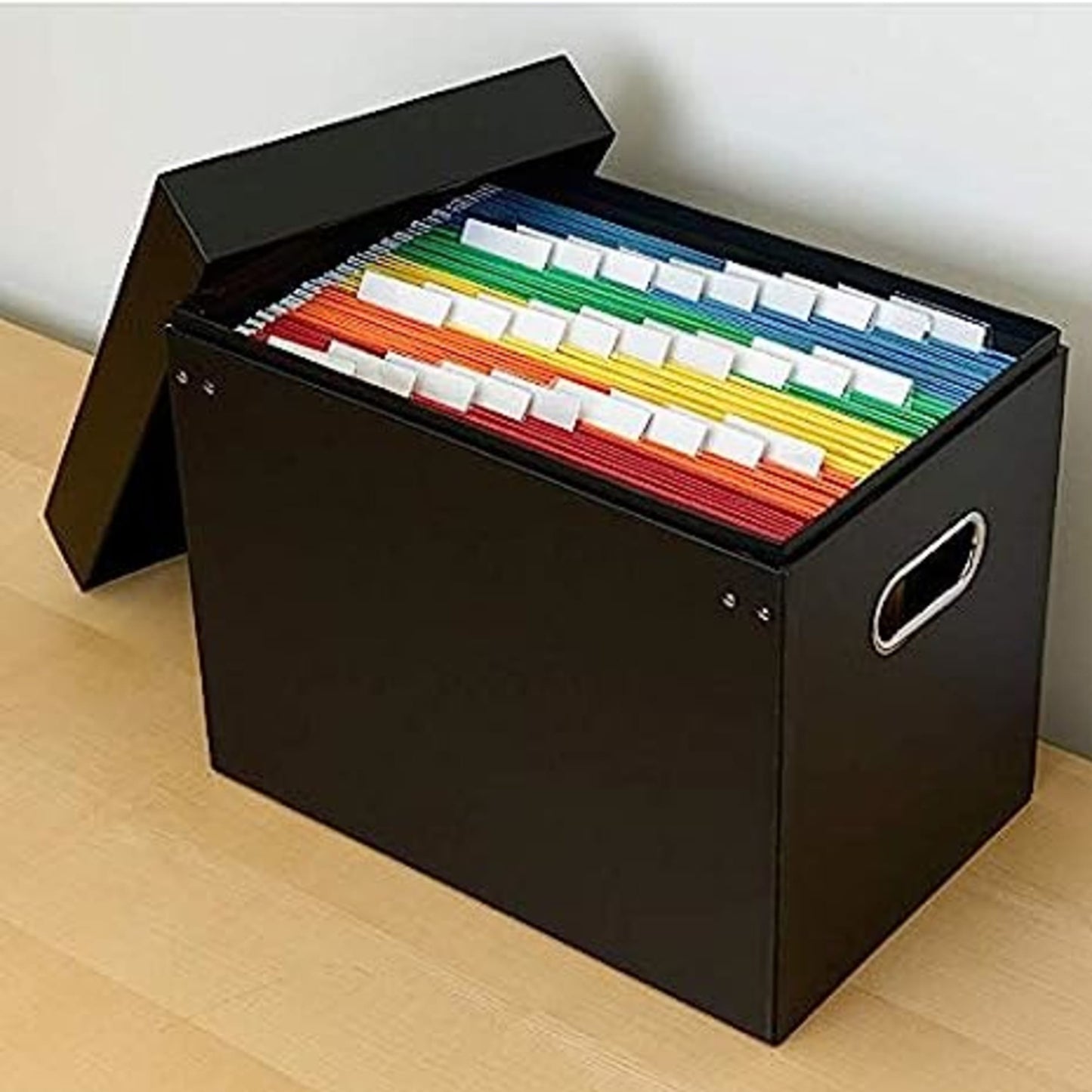 Hanging Filing Kit, 1/5-Cut Tab, Assorted Colors Color, Letter Size, Set of 1, 086486920087