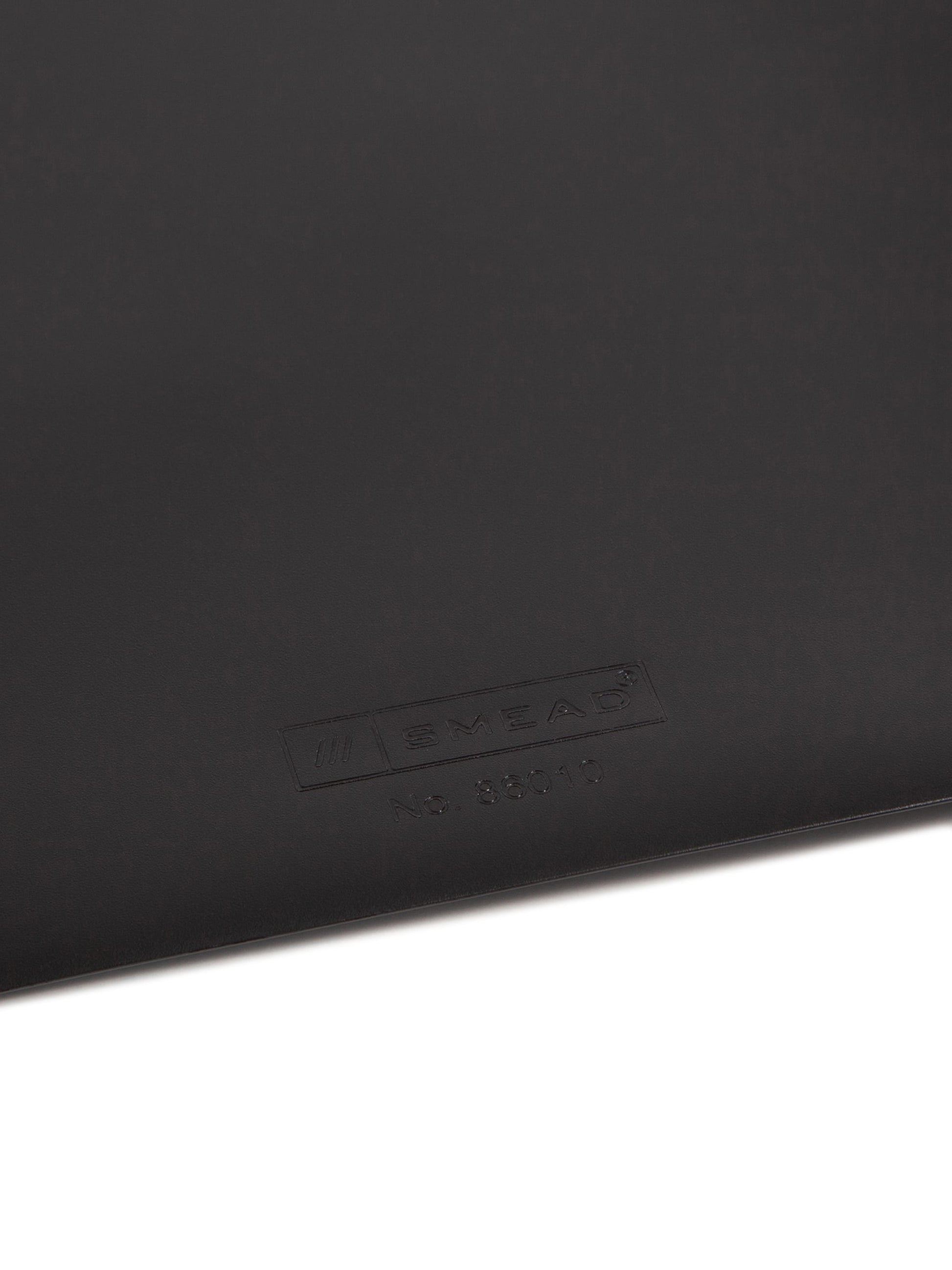 Poly Report Covers with Clear Front, Black Color, Letter Size, Set of 1, 086486860109