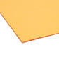 Reinforced Tab File Folders, Straight-Cut Tab, Gold Color, Letter Size, Set of 100, 086486122108