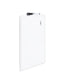 Contempo Frame Dry Erase Board, Contempo, White, White, 14" x 11", 2' or Smaller, White, 14" X 11" Size, Set of 1, 812296022525