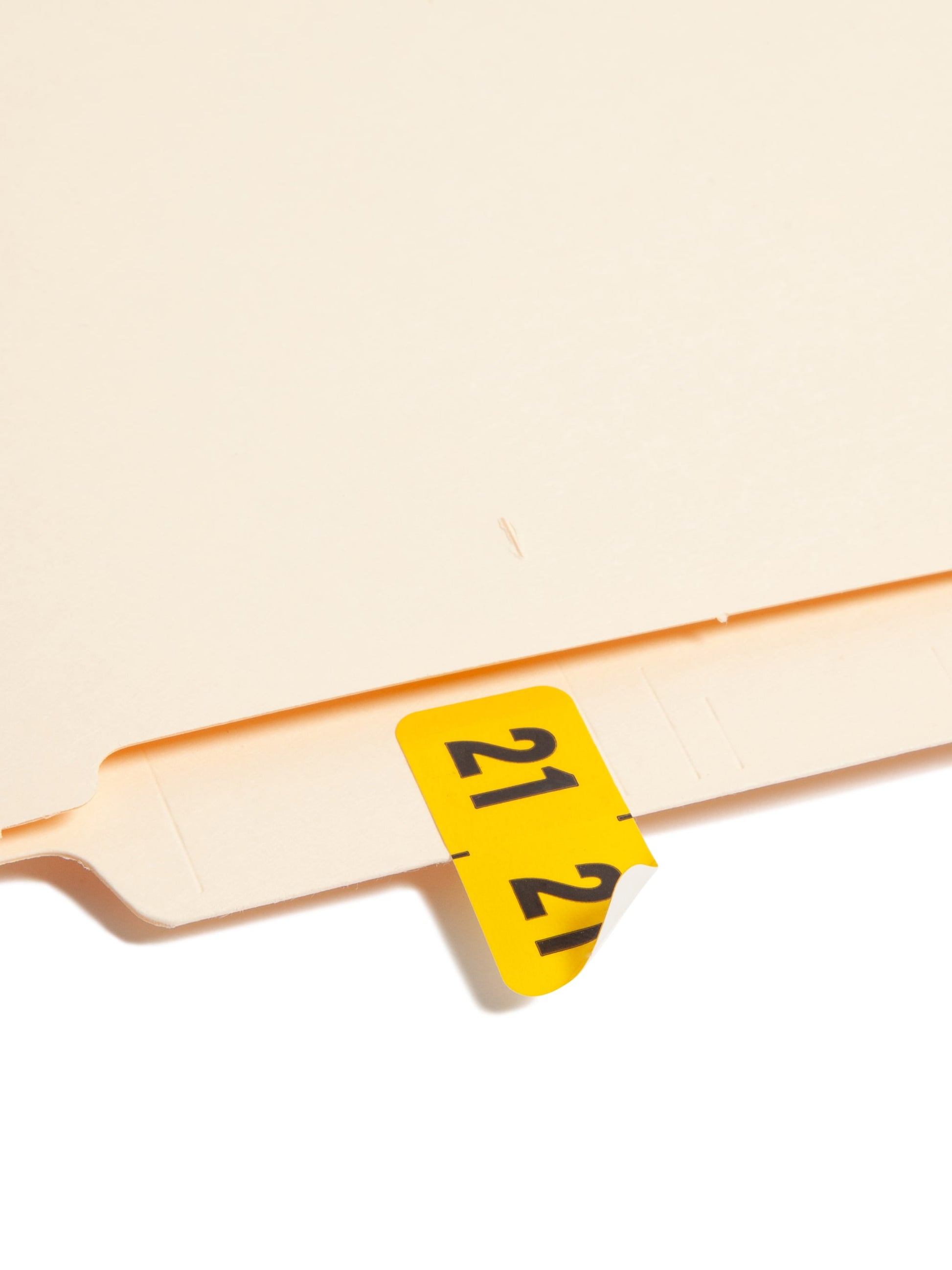 ETYJ Color-Coded Year Labels, Yellow Color, 1-1/2" X 3/4" Size, Set of 50, 086486683210
