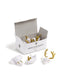 Novelty Magnets, White, White, Set of 8, 843463135625