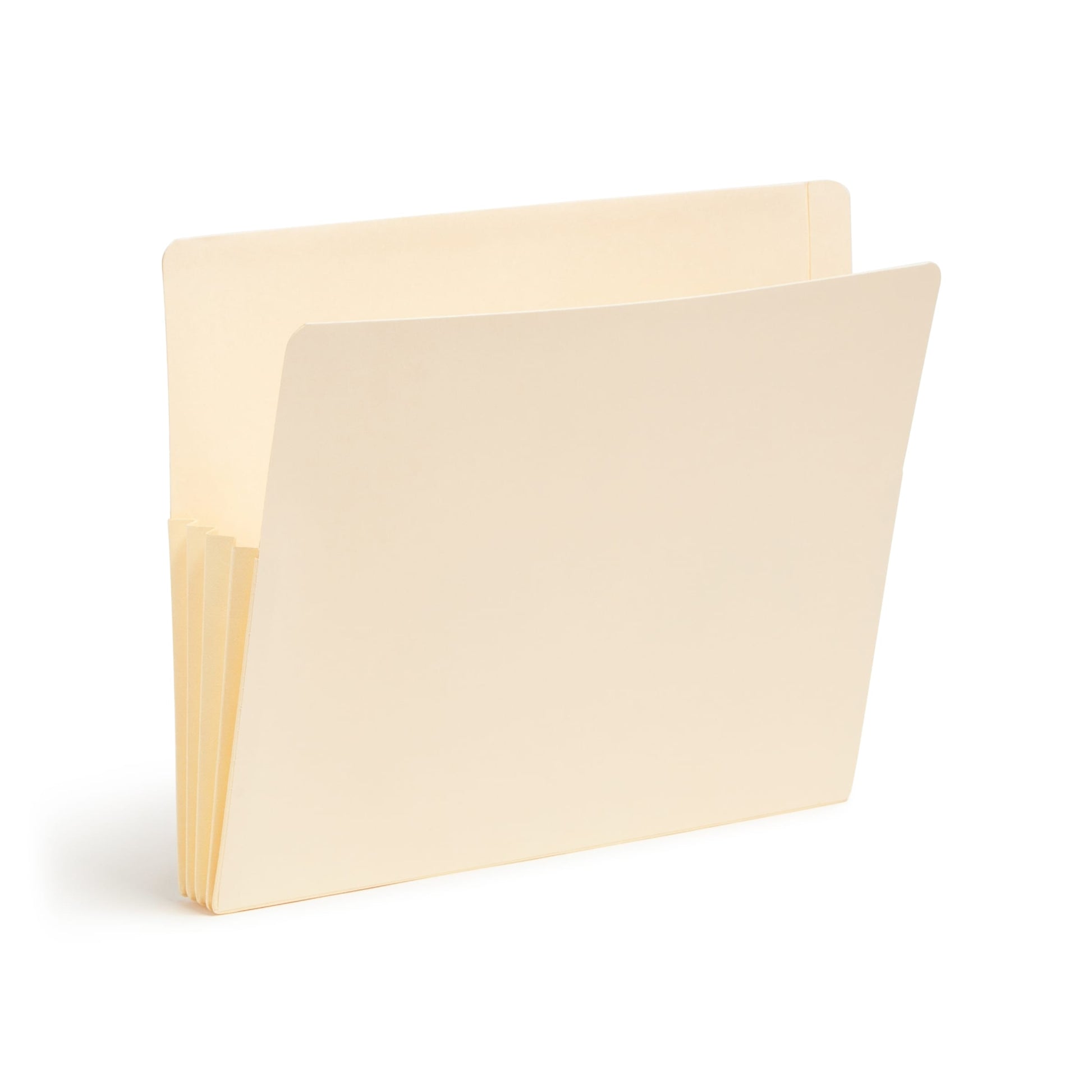End Tab Convertible File Pockets, Straight-Cut Tab, 3-1/2 inch Expansion, Manila Color, Letter Size, Set of 10, 30086486751651