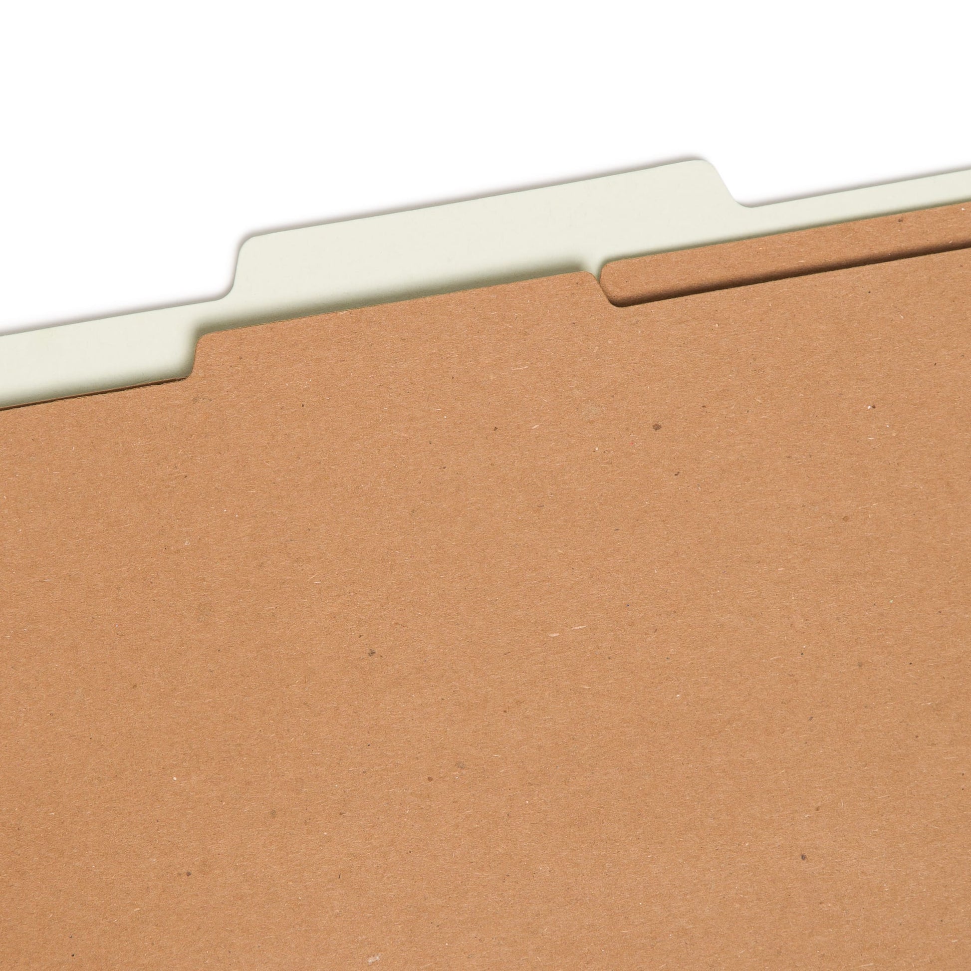 SafeSHIELD® Pressboard Classification File Folders, 2 Dividers, 2 inch Expansion, 2/5-Cut Tab, Gray/Green Color, Legal Size, Set of 10, 30086486190764