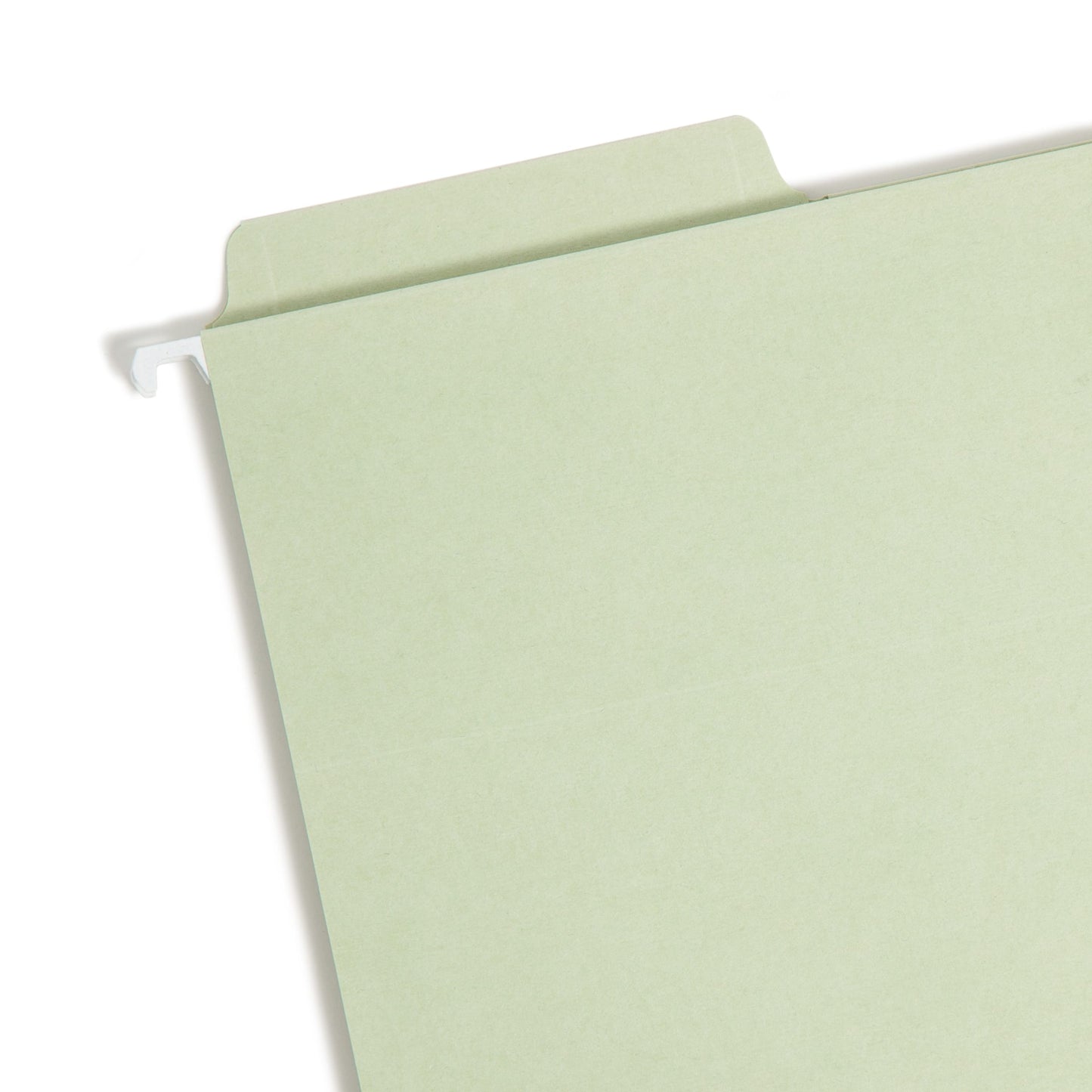 FasTab®/SafeSHIELD® Hanging File Fastener Folders, 1/3-Cut Tab, Moss Green Color, Letter Size, Set of 1, 086486651202