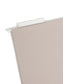 TUFF® Hanging Box Bottom File Folders with Easy Slide® Tabs, 4 inch Expansion, Gray Color, Letter Size, Set of 1, 086486642422