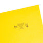 Standard Hanging File Folders with 1/5-Cut Tabs, Yellow Color, Letter Size, Set of 25, 086486640695