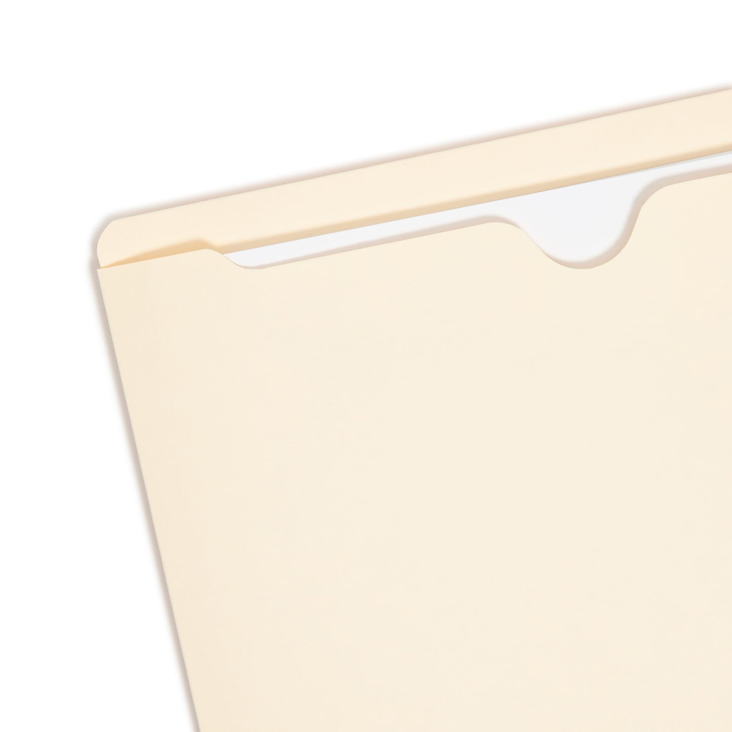 File Jackets, Flat-No Expansion, Straight-Cut Reinforced Tab, Manila Color, Letter Size, Set of 100, 30086486755000