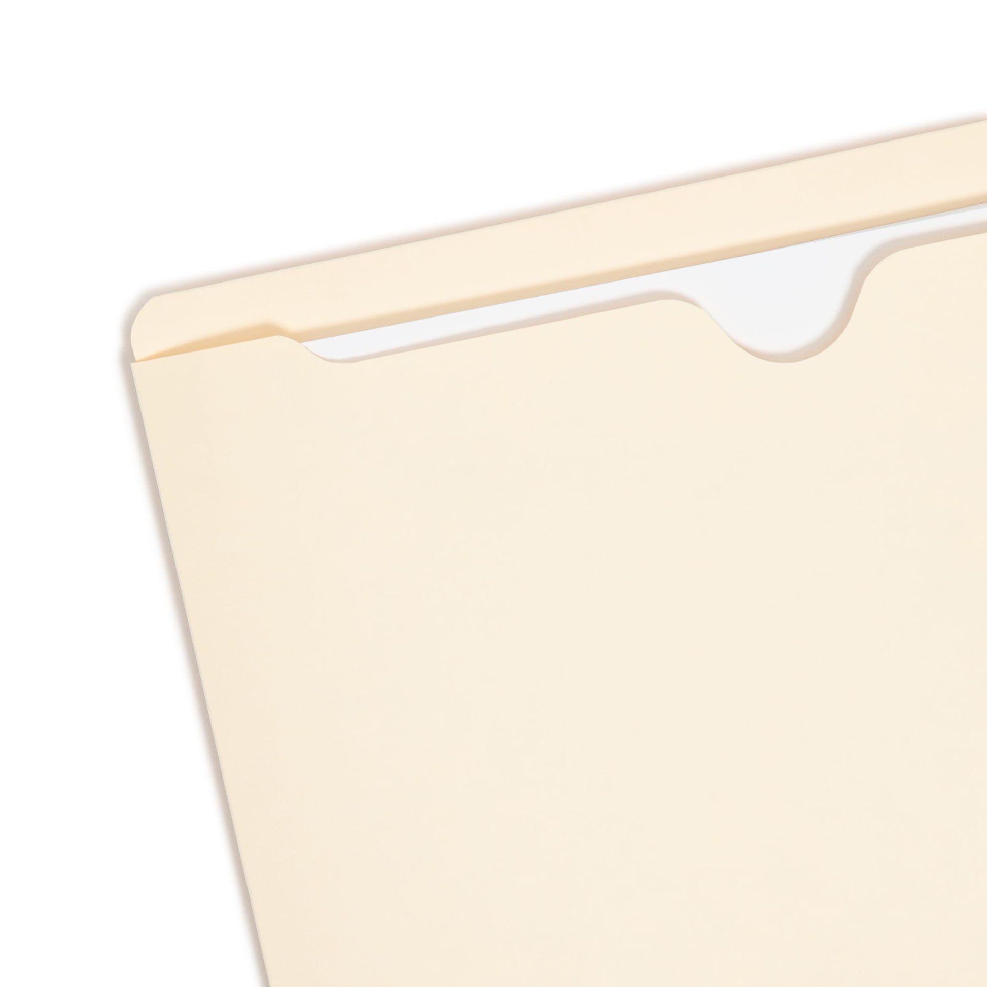 File Jackets, Flat-No Expansion, Straight-Cut Reinforced Tab, Manila Color, Letter Size, Set of 100, 30086486755000