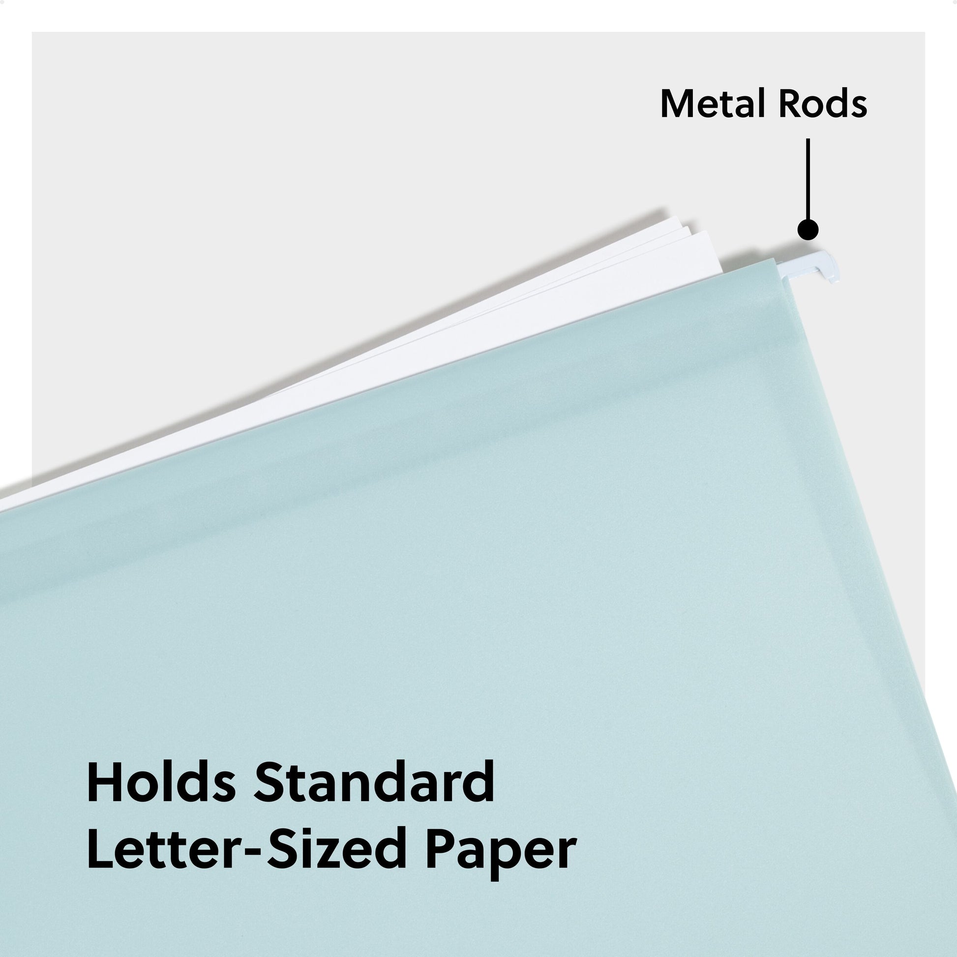 Poly Hanging File Folders, Assorted Twilight Color, Letter Size, Set of 12, 086486105224