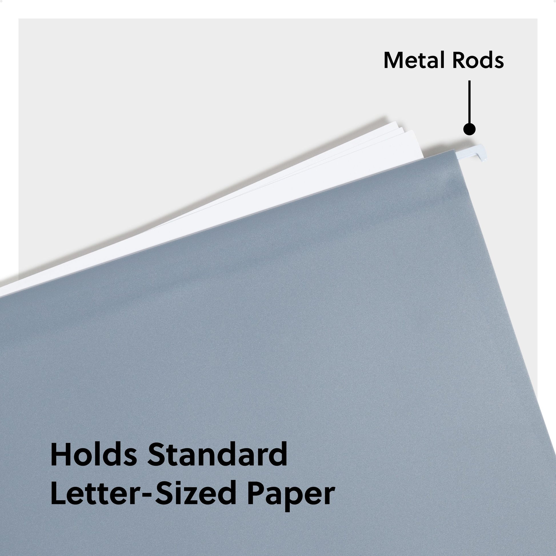 Poly Hanging File Folders, Assorted Dawn Color, Letter Size, Set of 12, 086486105248