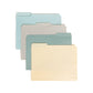 Poly Slash-Pocket File Folders, Assorted Twilight Color, Letter Size, Set of 30, 086486105446