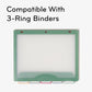 U Brands 5 Tab Dividers - Clear View, Set of 2, 843463161808