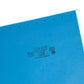Standard Hanging File Folders with 1/5-Cut Tabs, Sky Blue Color, Letter Size, Set of 25, 086486640688